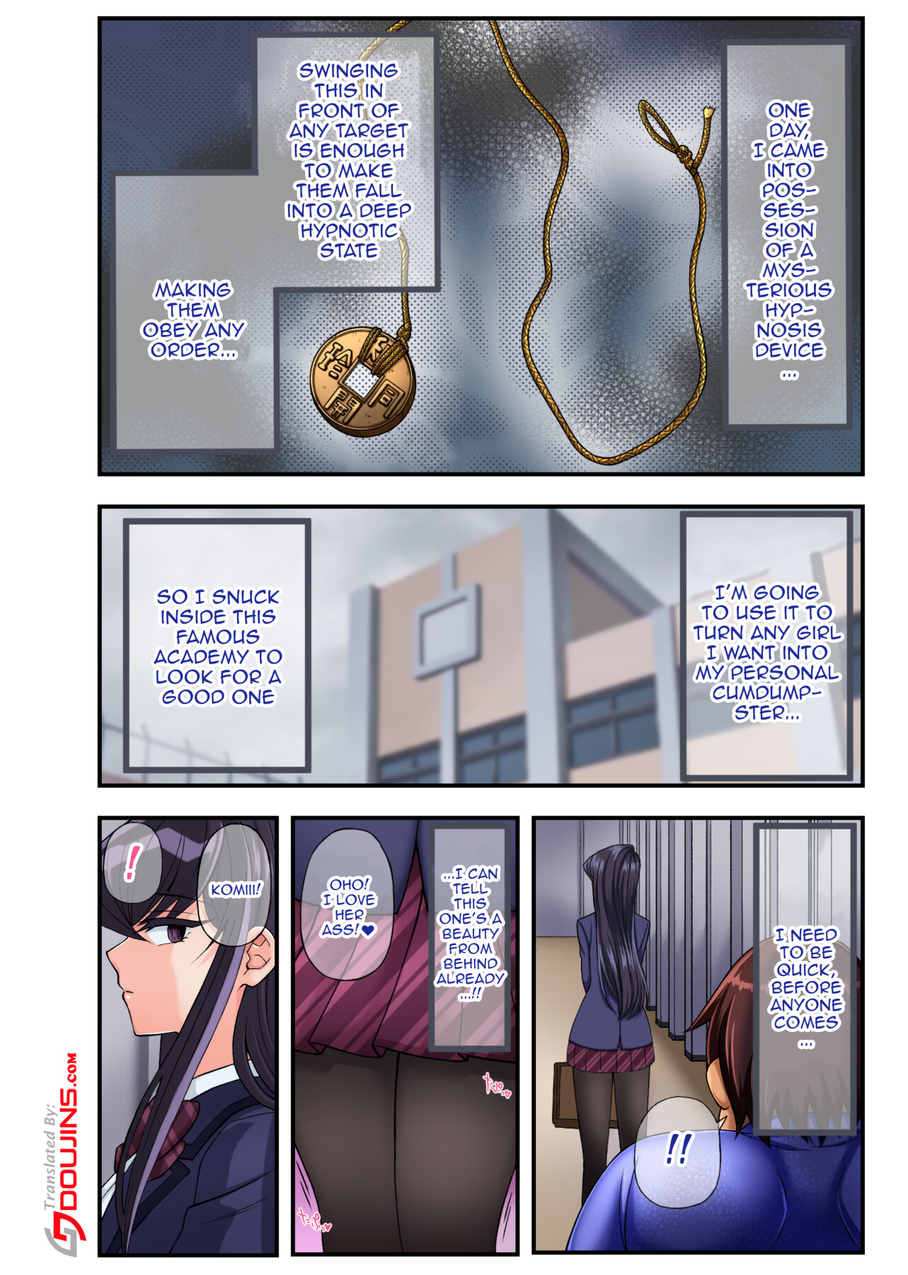 Hentai Manga Comic-The School Madona Got Taken Away With Hypnosis-Read-3